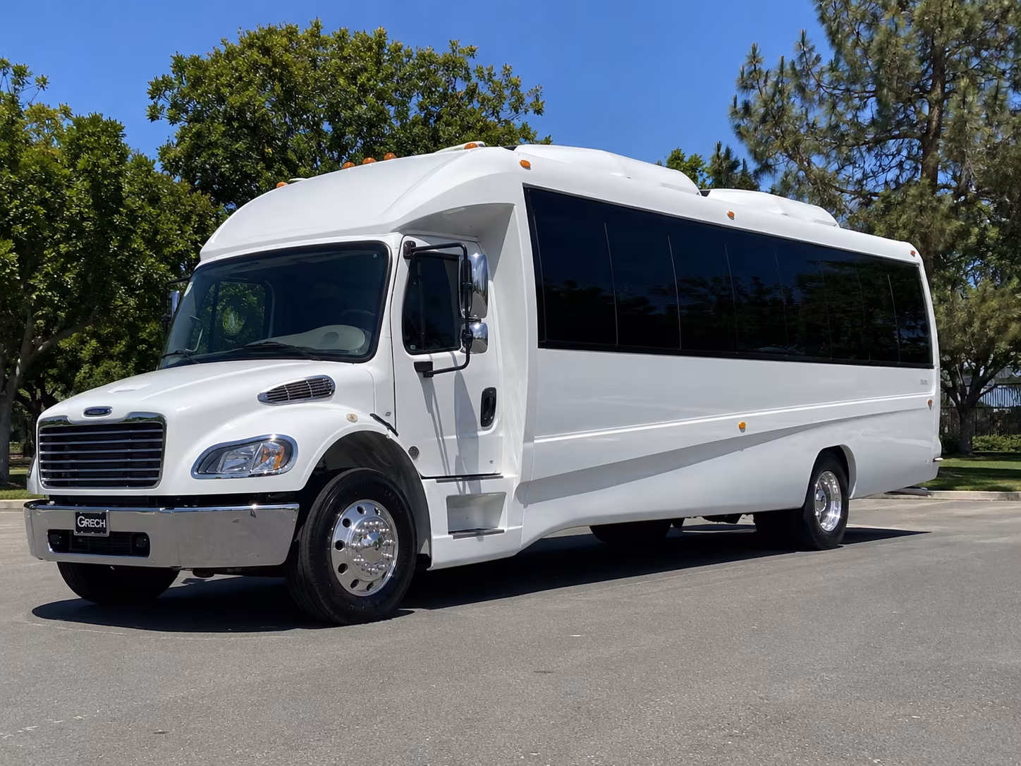 50 Passenger Party Bus Exterior