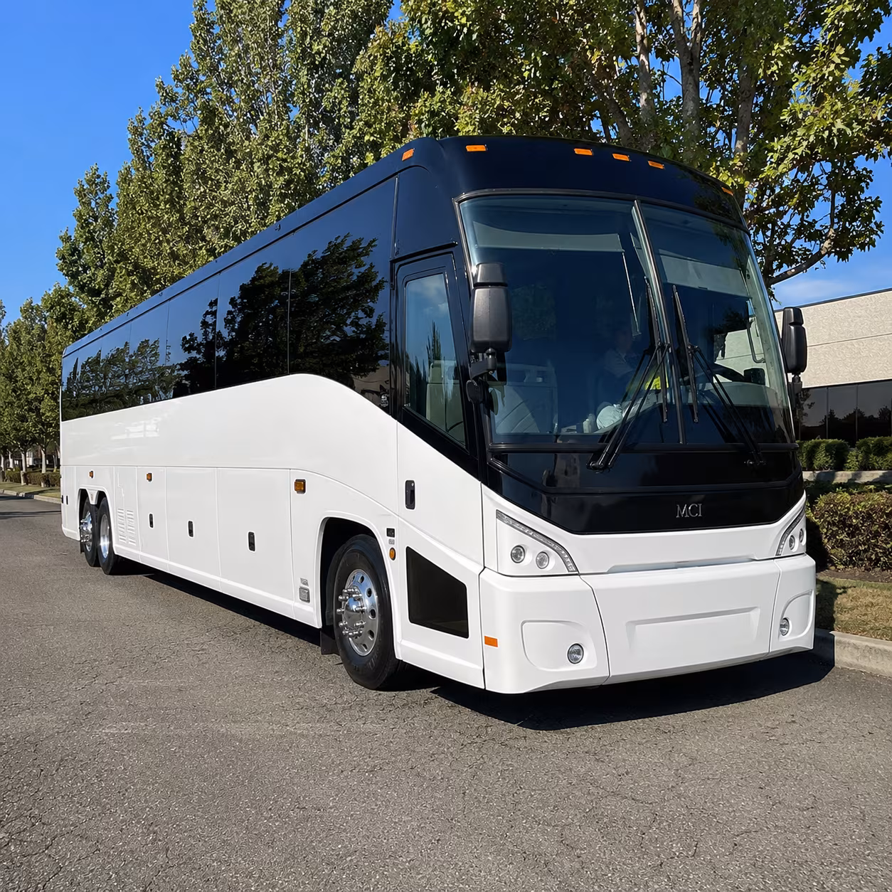 Irvine Airport Shuttle & Transportation party bus interior