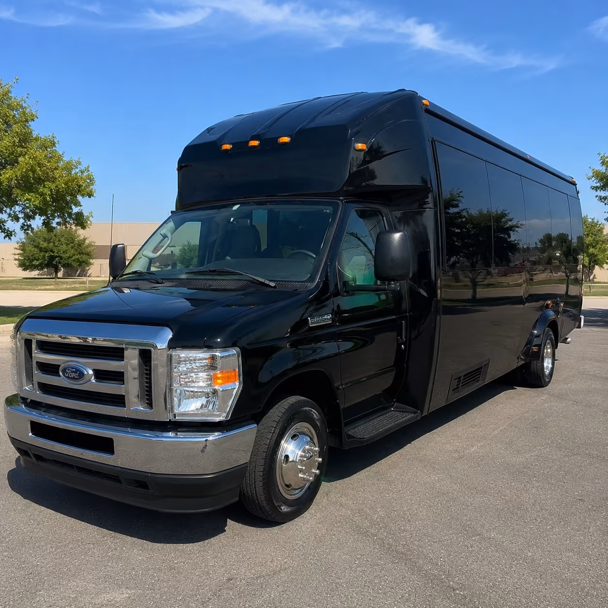 Irvine Bachelor & Bachelorette Transportation party bus exterior