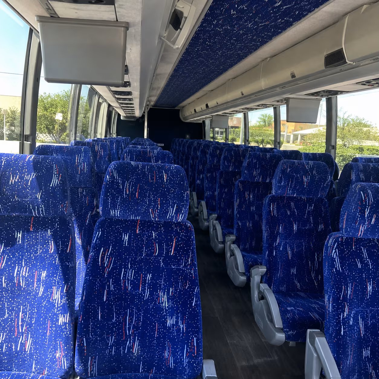Irvine Corporate Transportation party bus exterior