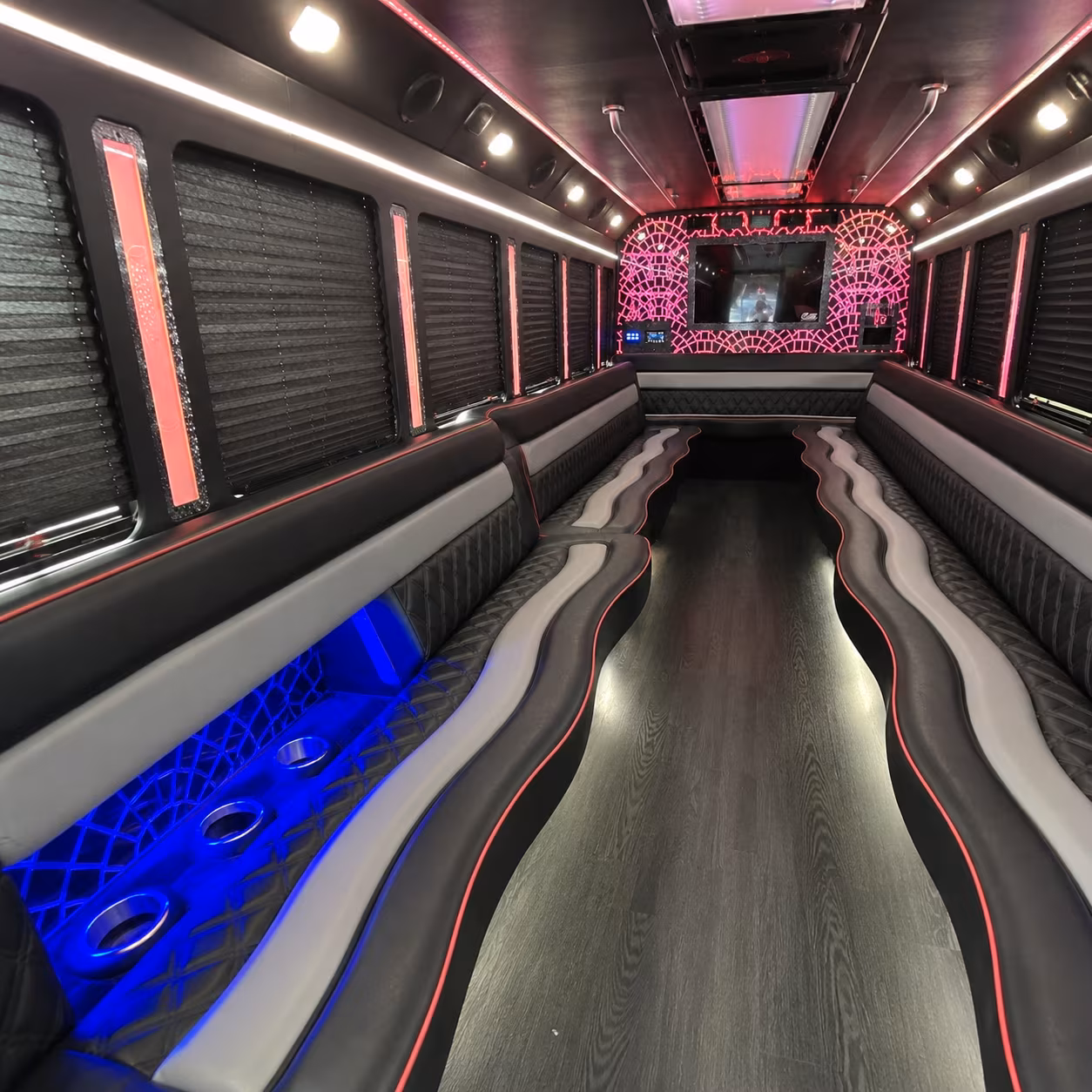 Irvine Winery Tour & Pub Crawl Transportation party bus exterior