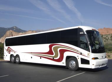 Irvine 50 Passenger Charter Bus
