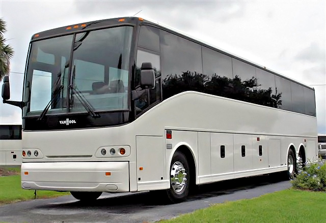 Irvine 56 Passenger Charter Bus